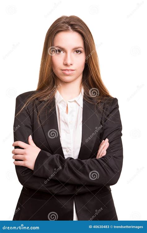 Successful Business Woman Looking Confident And Smiling Stock Image Image Of Professional