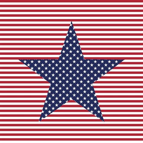 Fundo Do Vetor Estrela Dos Eua Padrão Americano Patriótico De Estrelas