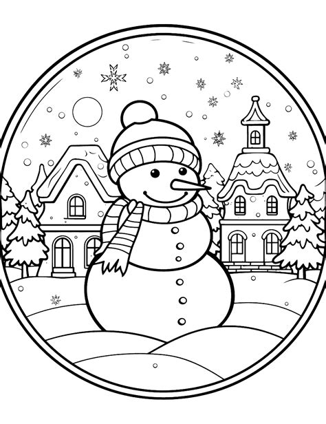 50 Free Winter Coloring Pages For Kids 2023 Printables
