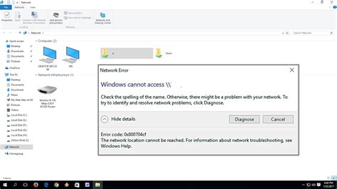 How To Fix Network Error Windows Cannot Access In Windows 10817