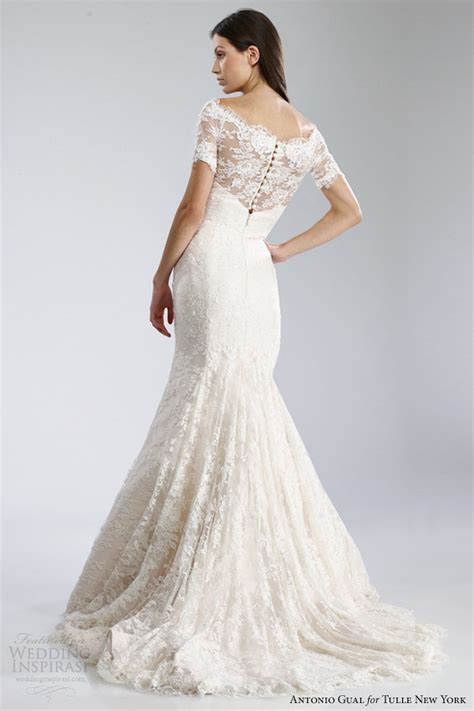 Second hand brautkleider | suchst du nach einem günstigen, aber dennoch qualitativ hochwertigem brautkleid? Antonio Gual for Tulle New York Fall 2014 Wedding Dresses ...
