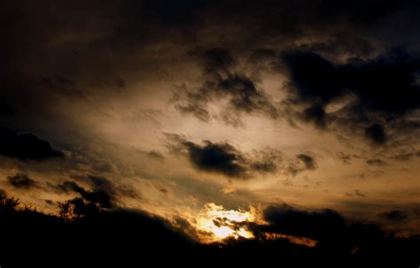 Free Images Landscape Dark Clouds Sun Sunset Cloud Atmosphere