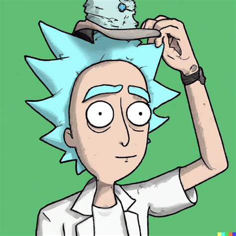 Rick Sanchez From Rick And Morty Getting A New Hat Dall·e 2 Openart