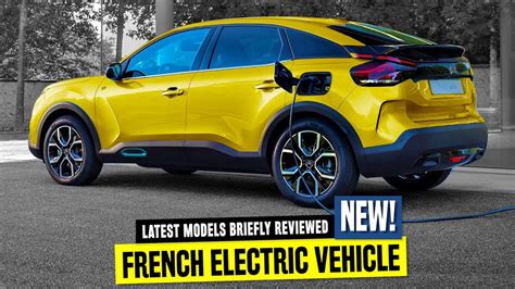 9 New Electric Cars From France Listed With Major Performance And Range