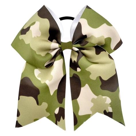 Camouflage Camo Cheer Hair Bow Ebay