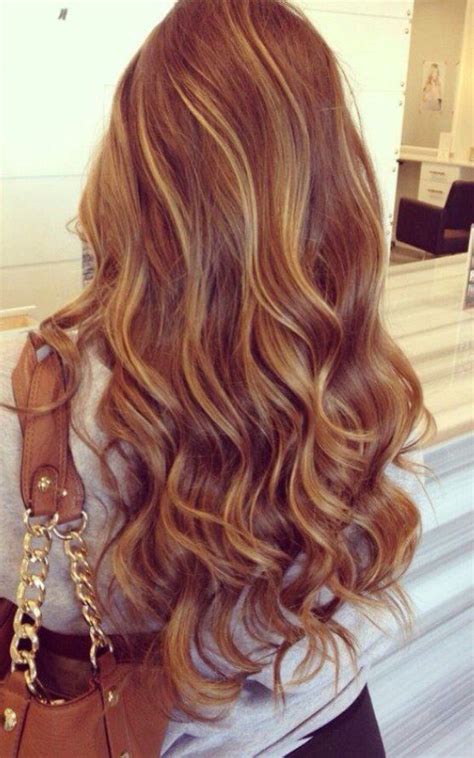 Natural caramel Brown hair color with honey blonde ...