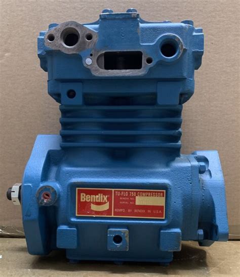 Remanufactured Bendix Tf 750 Air Compressor Tu Flo Part Number 5012664