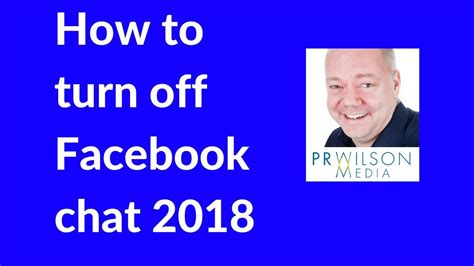My advice for you, therefore, is to continue reading this article and keep keen attention in this piece. How to turn chat off Facebook 2018 - YouTube