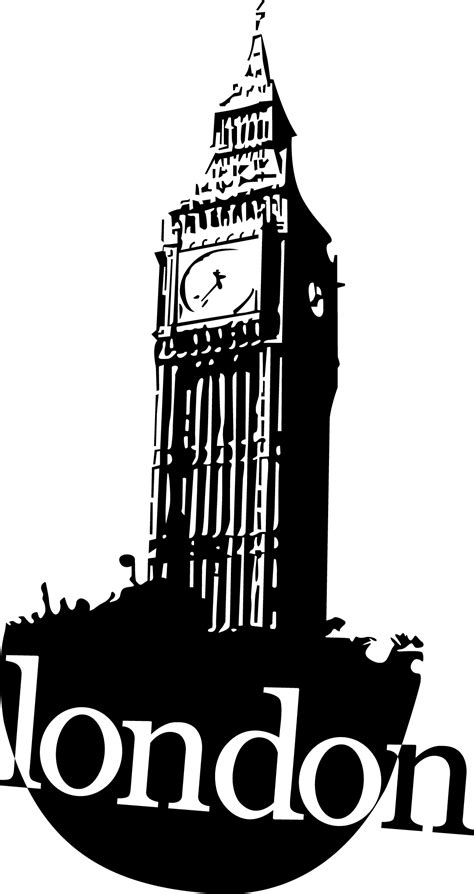 London Big Ben Cartoon Clip Art Library