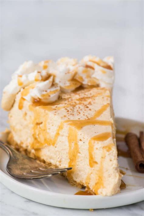 no bake pumpkin cheesecake thick fluffy and fool proof