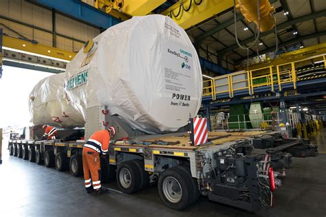 Siemens Transports Its Most Powerful And Efficient Gas Turbine Press