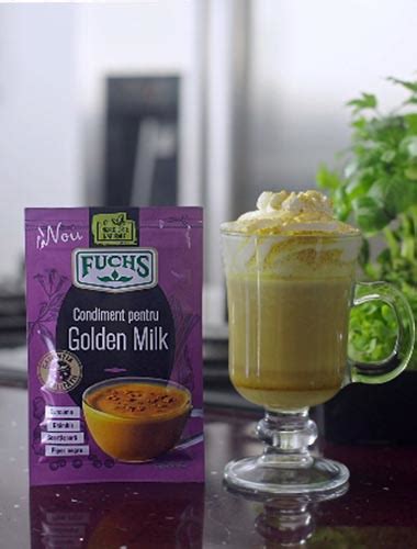 Spice Latte Golden Milk Fuchs Condimente Romania