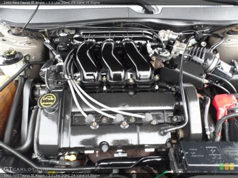 30 Liter Dohc 24 Valve V6 2003 Ford Taurus Engine
