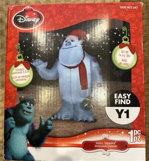 Disney Sulley Gemmy Airblown Christmas Inflatable Monsters Inc Eur 5558 Picclick Fr