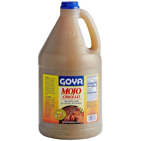 Goya 1 Gallon Mojo Criollo Marinade Mojo Criollo Criollo Company Meals