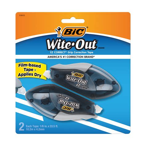 Buy Bic Wite Out Brand Ez Correct Grip Correction Tape 335 Feet 2