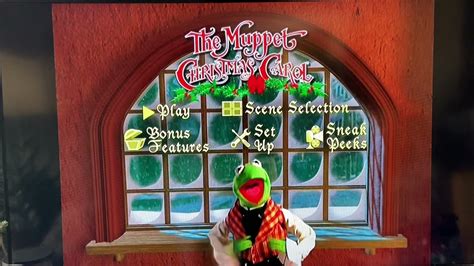 The Best Disc Menu Ever From The Muppet Christmas Carol Dvd Youtube