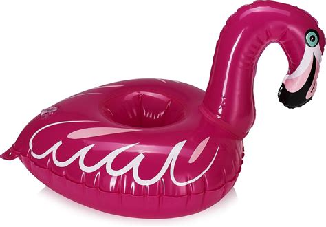 Npw Inflatable Flamingo Drink Holder Toys And Games
