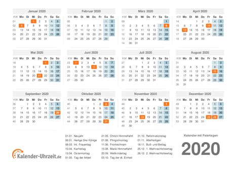 Siehe auch alle feiertage in anderen jahren, klicke hierzu auf einen der unten stehenden link's, oder siehe den kalender 2021. Kw 2020 Kalender | Kalender 2020
