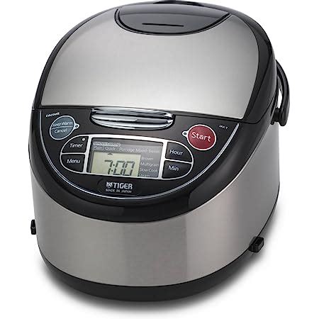 Amazon Com Tiger Jbv A U Cup Uncooked Micom Rice Cooker With