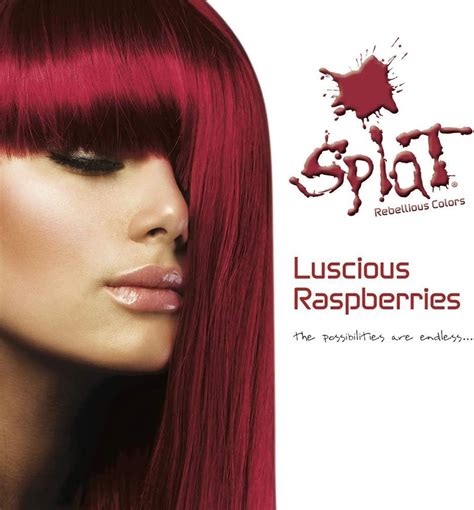 Splat Completesemi Permanent Hair Colour Kit Luscious Raspberry Bigamart