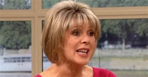 Ruth Langsford Flustered As Naked This Morning Guest Talks Orgasms Daily Star