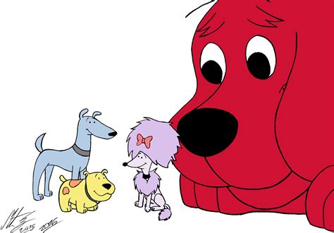 Clifford The Big Red Dog By Morteneng21 On Deviantart Red Blanket Pbs