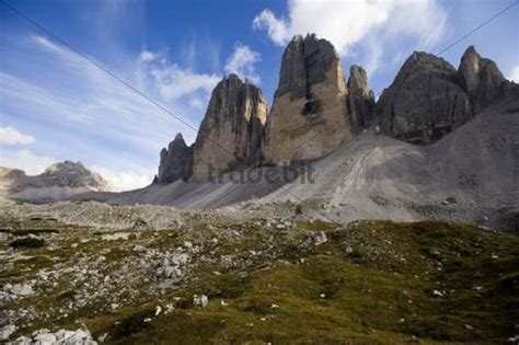 The Three Peaks Dolomites Alto Adige Italy Europe