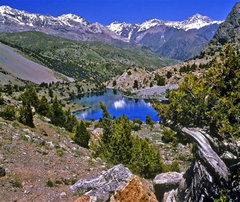 Fann Mountains Tajikistan Tvoekler Pretty Landscapes Tajikistan