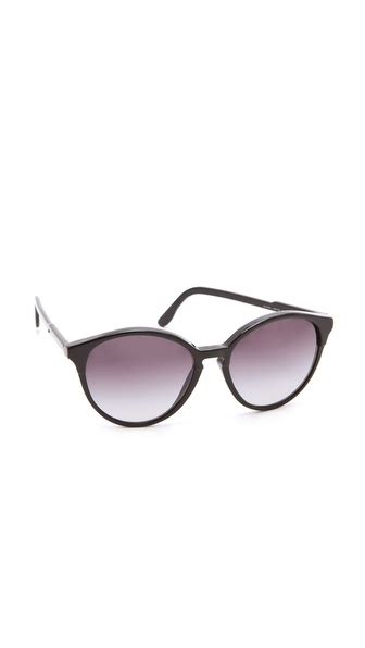Stella Mccartney Oversized Round Sunglasses Black Mytags