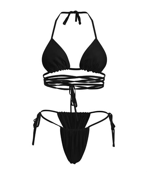 string extreme micro triangle thong bikini women reversible swimwear manufacturer private label