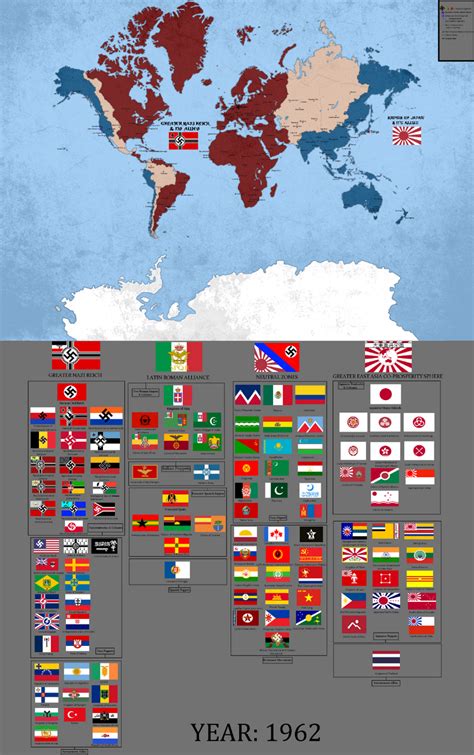 Flags And Map Of The World In The Man In The High Castle Fandom