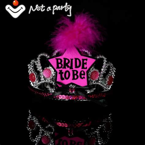 Bride To Be Hen Party Tiara Wedding Events Decorative Crafts