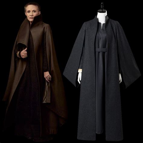 star wars 8 the last jedi leia organa solo outfit ver 2 cosplay costume in 2020 star wars