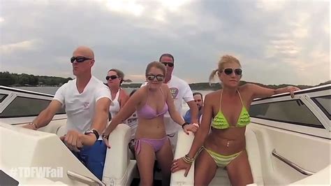 Turn Down For What Fail Bikini Girls Boat Crash Remix Original TDFWFail Dailymotion Video