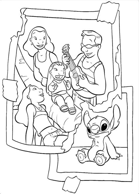 Lilo & stitch is a popular cartoon from disney studios. Lilo and Stich Coloring Pages