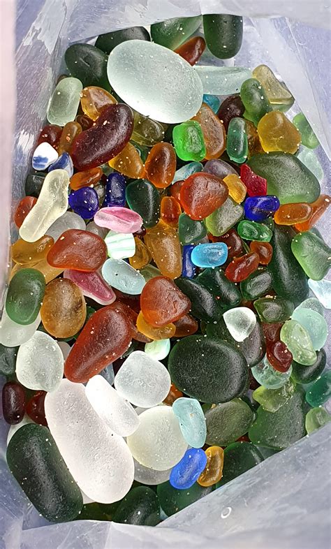 Sea Glass Marbles Sunset And Lc Seaglass