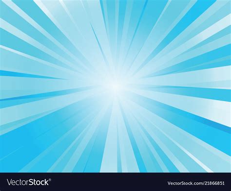 Abstract Blue Rays Background Royalty Free Vector Image