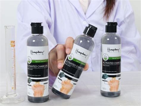 Jual Humphrey Skincare Activated Charcoal Body Wash 250ml Sabun Mandi
