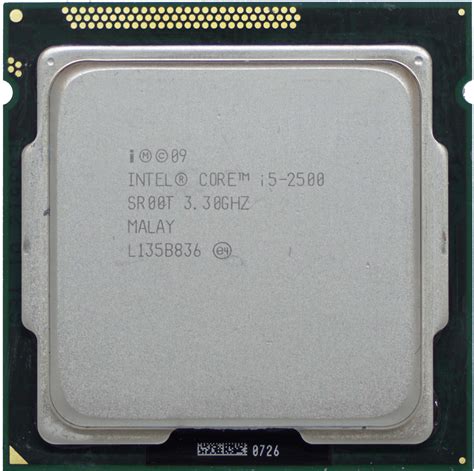 Intel Core I5 2500 Sr00t 330ghz Quad 4 Core Lga1155 95w Cpu Processor