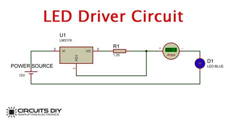 Simple 10w Led Driver Circuit Diagram