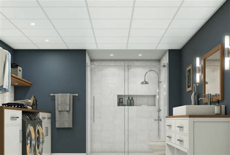 5 Bathroom Ceiling Material Ideas For Solid Functionality And Great