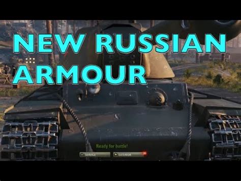 WOT New Russian Armour Introduced Into Game World Of Tanks YouTube