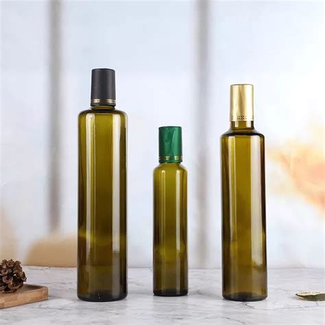 Best Wholesale 250ml 500ml 750ml 1000ml Marasca Olive Oil Glass Bottle