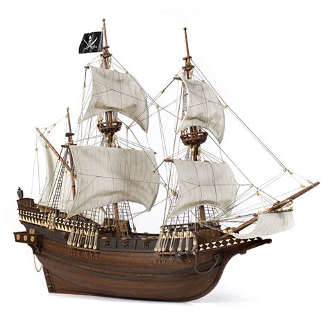 Galleon Buccaneer Diy Pirates Artcraft Wooden Ship Models Scale