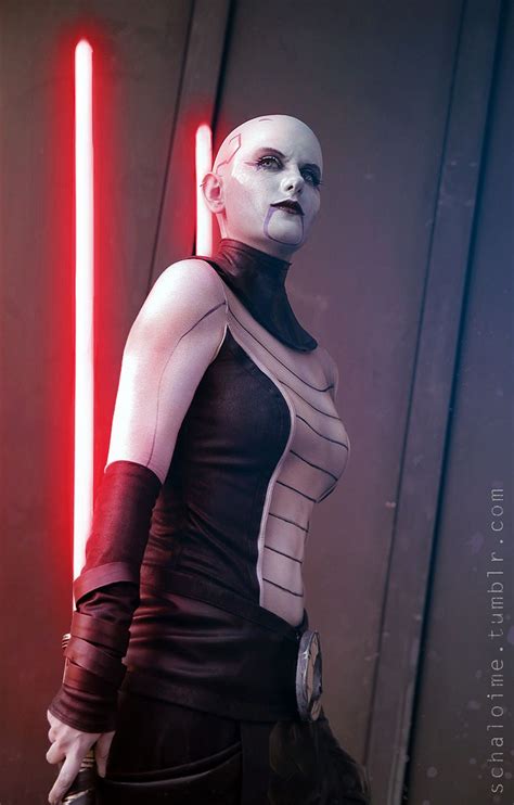 las mejores cosplayers con asajj ventress cultture