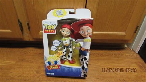 toy story lights and sounds jessie deluxe posable figure disney pixar new 1852672881