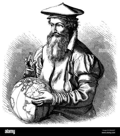 Gerardus Mercator A 16th Century Flemish Cartographer Stock Photo Alamy