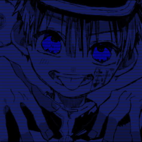 Hanako Kun Icon Pfp Blue Anime Aesthetic Anime Dark Anime