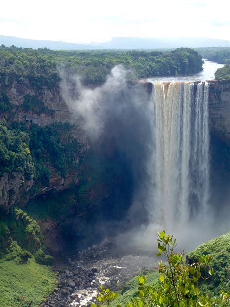 Kaieteur Falls The Largest Single Drop Waterfall In The World In
